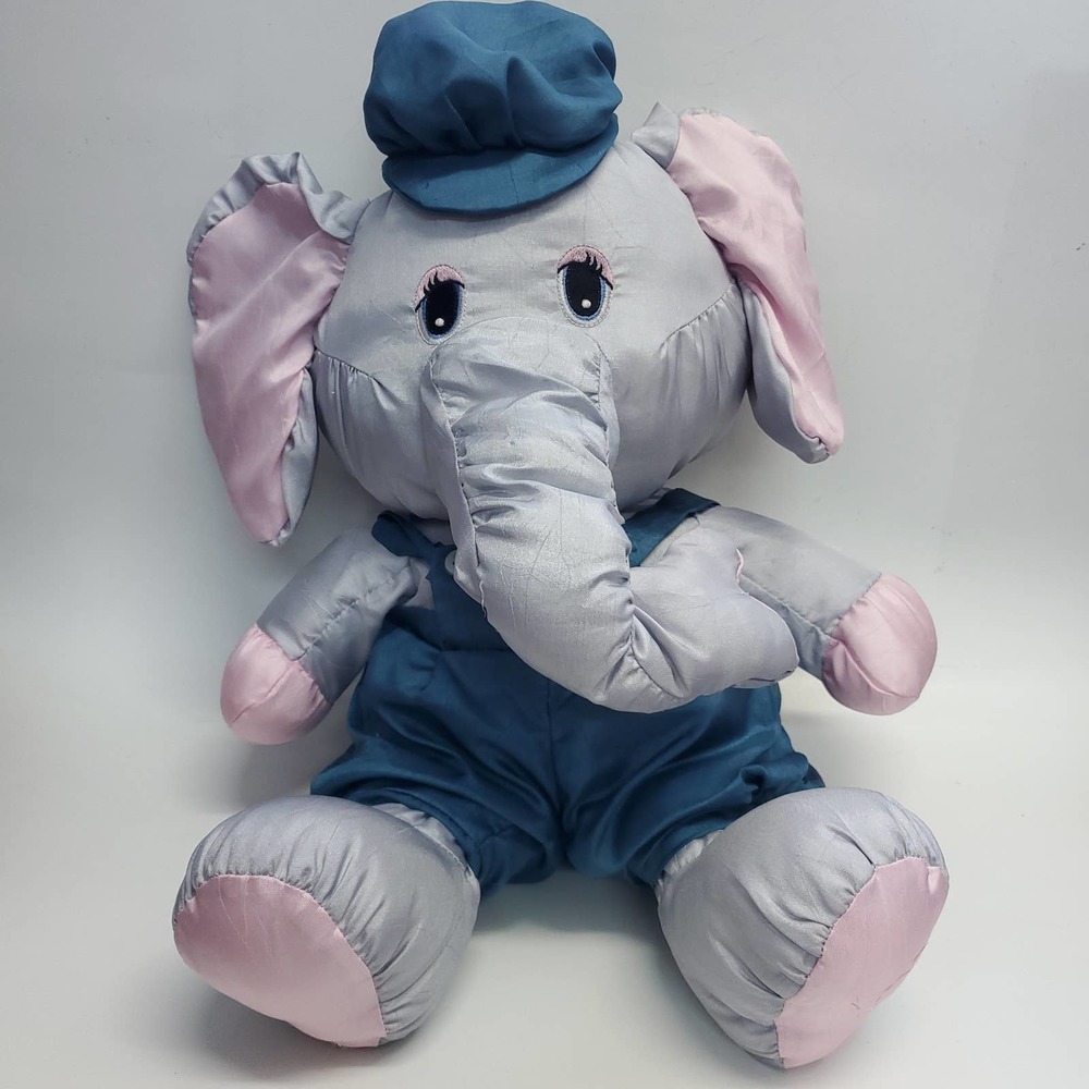 Potpourri Press 1987 Sailor Elephant Nylon Plush Puffalump